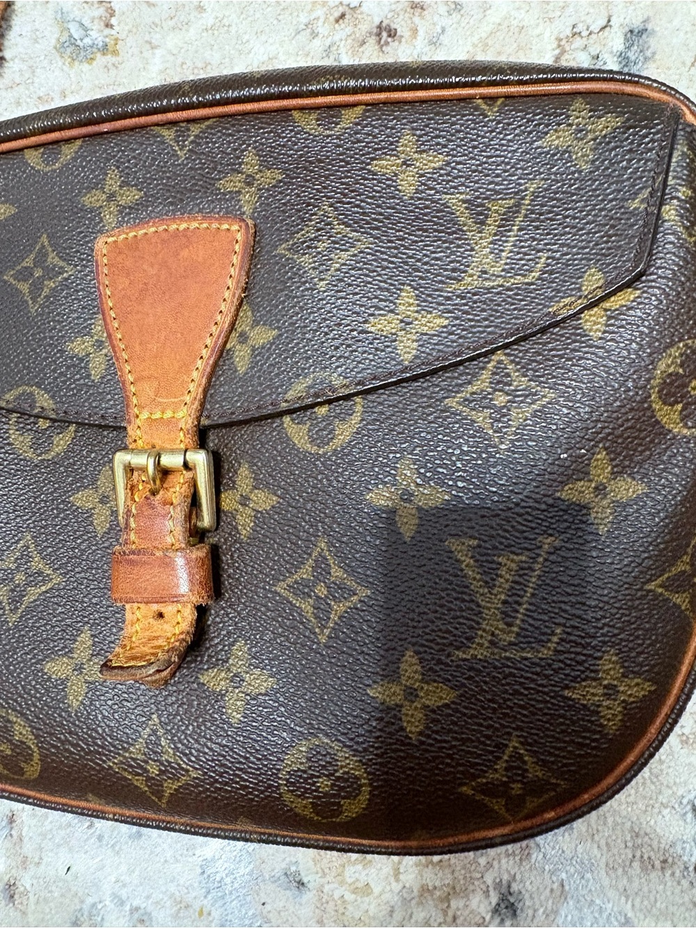 Louis Vuitton Brown Monogram Jeune Fille Saddle Crossbody - Picture 15 of 16